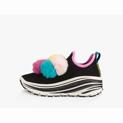 Tenis UGG Dots Runner Mulher Pretas | PT-LCZEW